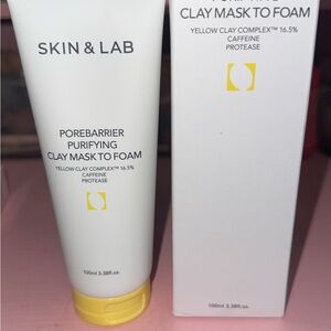 Skin & Lab  Clay Mask to Foam